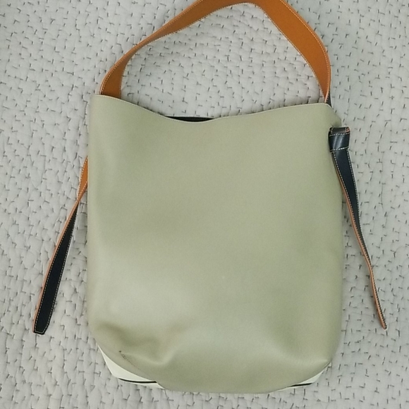 Celine Twisted Cabas Tote, creme/taupe - Picture 2 of 10